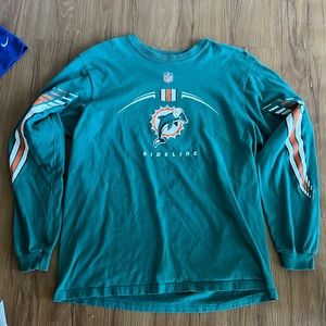Miami Dolphins Throwback Long Sleeve